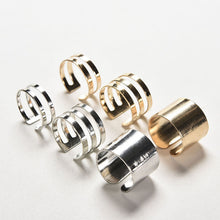 Top Of Finger Over The Midi Tip Finger Above The Knuckle Open Ring For Women Jewelry Gold Sliver Color 3pc J4U66