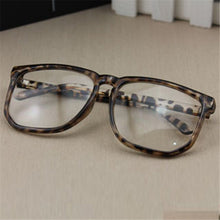Unisex Square Frame Glasseen Eyewear Clear Lens Nerd Geek Glasses J4U66