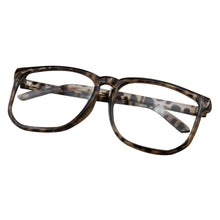 Unisex Square Frame Glasseen Eyewear Clear Lens Nerd Geek Glasses J4U66