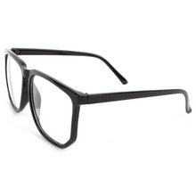unisex square frame glasses men women eyewearclear lens nerd geek glasses J4U66