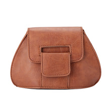 vintage bag women crossbody messenger bag magnetic press stud flap front pu leatherchain shoulder bag J4U66