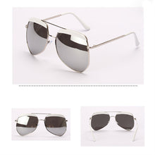 Vogue Men Unisex Colorful Mirrored Lens Sunglasseetal Frame Eyewear Sun Glasses UV400 7 Colors J4U66