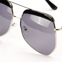 Vogue Men Unisex Colorful Mirrored Lens Sunglasseetal Frame Eyewear Sun Glasses UV400 7 Colors J4U66