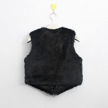 Faux Fur Waistcoat Gilet Jacket Coat Sleeveless Outwear Short Vest Clothing Colete Femme J4U66