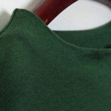 women batwing sleeve oversized knit sweater loose jumper pullover tops J4U66
