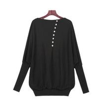 Batwing Sleeve Oversized Knit Sweater Loose Jumper Pullover Tops Y8 J4U66