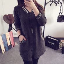 Women Casual Long Sleeve Knitted Cardigans Crochet Ladies Sweaters Women Cardigan J4U66