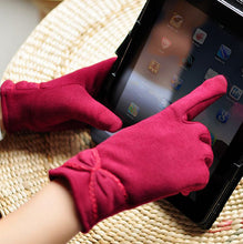 Diomand Bowknot Touch Screen Gloves For Smart Phone Tablet J4U66