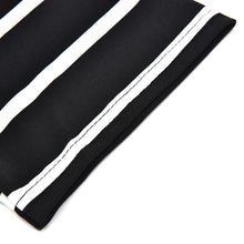 Women Dress Casual Slim Sheath Dresses Round Neck Striped Dress Short Sleeve Bodycon Dress J4U66