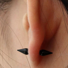 Women Earrings Rivet Taper Stud Earrings For Men Women 4 Colors Stainless Steel 2pcs J4U66
