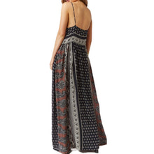 Fashion Women Evening Party Backless Long Maxi Dress High Slit Sundress Dresses J4U66