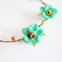 Fashion Women Girls Bridal Flower Crown Headband Wedding Prom Beach Floral Garland Hairband PE3 J4U66