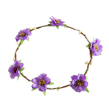 Fashion Women Girls Bridal Flower Crown Headband Wedding Prom Beach Floral Garland Hairband PE3 J4U66