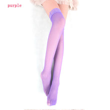 Girls Sexy Lace Nylon Yarn Top Hollow Fishnet Thigh High Long Stockings 5 Colors LY7 J4U66