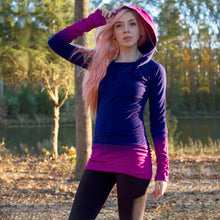 Hoodies Shirts Vogue Hooded Coat Sweatshirts Long Sleeve Jumper Tunic Lady Tops S-XL J4U66