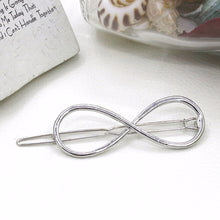 Women Infinity Gold Barrette Hairpin Hair Clip Headband For Women Perfect Gift J4U66