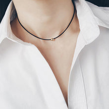 Women Jewelry Black Tattoo Choker Necklace Choker Chunky Bib Statement Necklace Elastic Adjustable For Patty J4U66