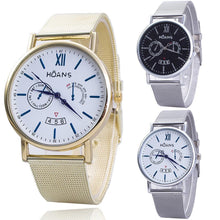 Fashion Women Ladies Crystal Gold Mesh Band Bracelet quartz Wrist Watch relogio feminino montre femme J4U66