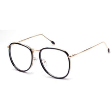 women men retro nerd glasses metal frame clear lens eyewear  spectacles eyeglasses J4U66