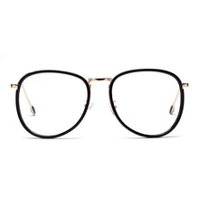 Men Retro Nerd Glasseetal Frame Clear Lens Eyewear Brand Designer Spectacles Eyeglasses J4U66