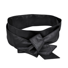 women pu leather belt wrap around tie bowknot wide waistband corset cinch cinturones mujer band cinto feminino J4U66