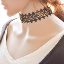 Retro Tattoo Choker Boho Lace Gothic Punk Collar Necklace Pendant Jewelry J4U66