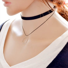 women retro tattoo choker boho lace gothic punk collar necklace pendant jewelry J4U66