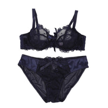 See Thorough Sheer Sexy Black Lace Bra and Panties Sets Transparent Underwear Lingerie 5 Color J4U66