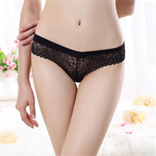 Women Sexy Lace Thong Low Waist V-string Briefs Panties Thongs G-string Lingerie Women Underwear J4U66