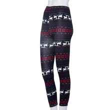 Fashion Women Skinny Leggings Stretchy Flower Deer Printed Pencil Pants Women Leggings Plus Size  J4U66