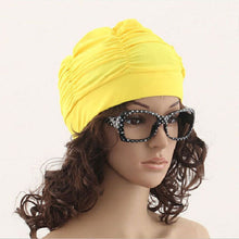 women soft comfortable swim bathing hat flexible nyloncra elastic J4U66