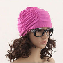Soft Comfortable Swim Bathing Hat Flexible Nylon Lycra Elastic J4U66