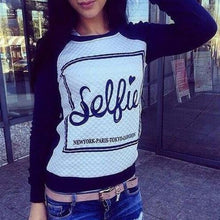 Women Sportswear Printed Letter Tracksuits Long-sleeve Casual Hoody J4U66