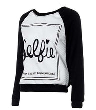 Women Sportswear Printed Letter Tracksuits Long-sleeve Casual Hoody J4U66