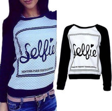 Women Sportswear Printed Letter Tracksuits Long-sleeve Casual Hoody J4U66