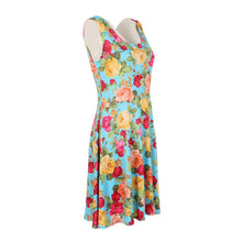 Fashion Women Beach Casual Floral Print Evening Party Short Mini Dress vestidos de festa J4U66
