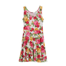 Fashion Women Beach Casual Floral Print Evening Party Short Mini Dress vestidos de festa J4U66