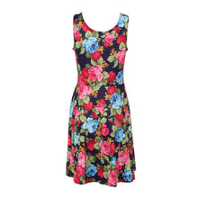 Fashion Women Beach Casual Floral Print Evening Party Short Mini Dress vestidos de festa J4U66