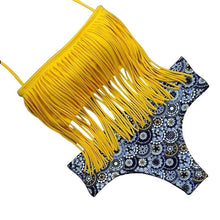 Fashion Women Tassel Bikini Bandage Push-Up Swimsuit Bathing Beachwear Swimwear J4U66
