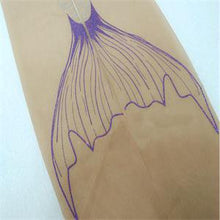 Women Transparent Sexy Fish Sparkling Mermaid Tail Printing Tights Pantyhose J4U66