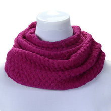women warm knitted neck circle wool cowl snood long scarf shawl scarfs wraps accessories J4U66