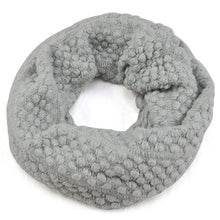 women warm knitted neck circle wool cowl snood long scarf shawl scarfs wraps accessories J4U66
