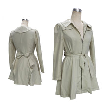 Fashion Women Zipper Jacket Coat Slim Long Sleeve Peplum Outwear Overcoat Clothes PY3 J4U66