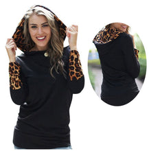 Fashion Women's Black Hoody Hoodie Long Sleeve Hooded Sweatshirt Pullover Jumper Coat PY3 J4U66