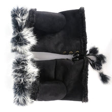 Fashion Women's Faux Rabbit Fur Hand Wrist Warmer Half Finger Gloves Glove 13 Colors PY6 J4U66