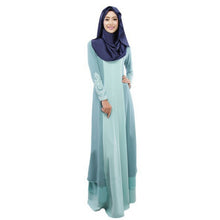 Fashion Women's Kaftan Dress Abaya Islamic Muslim Long Sleeve Maxi Dress M L XL PY3 J4U66