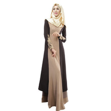 Fashion Women's Kaftan Dress Abaya Islamic Muslim Long Sleeve Maxi Dress M L XL PY3 J4U66