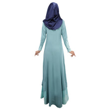 Fashion Women's Kaftan Dress Abaya Islamic Muslim Long Sleeve Maxi Dress M L XL PY3 J4U66