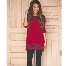 Fashion Women's Long Loose Tops Long Sleeve Casual T shirt Blouse Mini Dress PY3 J4U66