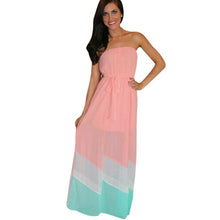 Fashion Women's Sexy Beach Boho Maxi Long Evening Party Sleeveless Sundress J4U66